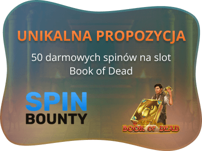 Bonus bez depozytu SpinBounty – 50 darmowych spinów! photo Bonus bez depozytu SpinBounty – 50 darmowych spinów!